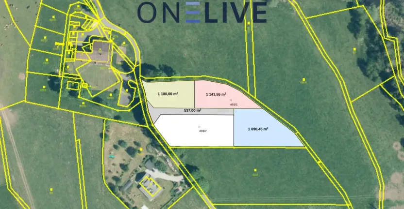 Prodej louky, Železná Ruda - Špičák, 2832 m2