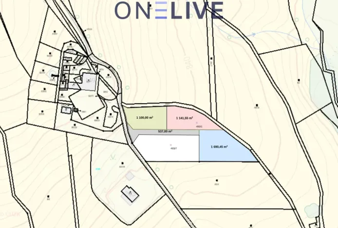 Prodej louky, Železná Ruda - Špičák, 2832 m2