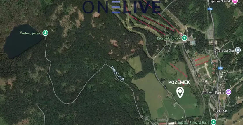 Prodej louky, Železná Ruda - Špičák, 2832 m2