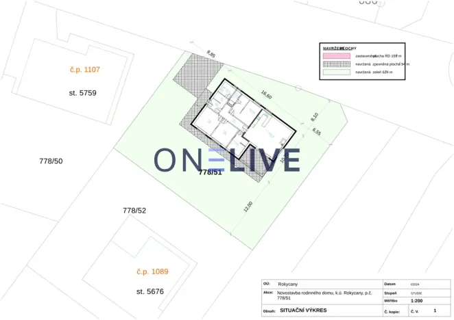 Prodej domu na klíč, Rokycany, 126 m2