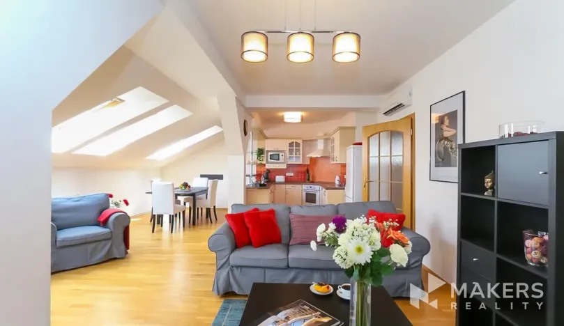 Pronájem bytu 3+kk, Praha - Vinohrady, Sázavská, 110 m2