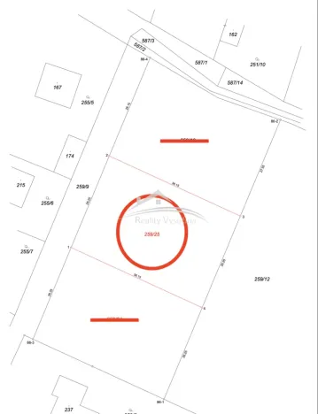 Prodej pozemku pro bydlení, Humpolec - Vilémov, 1000 m2