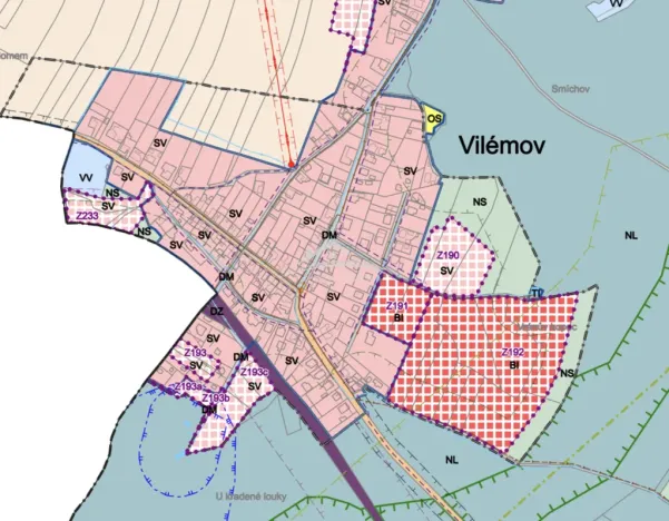 Prodej pozemku pro bydlení, Humpolec - Vilémov, 1026 m2