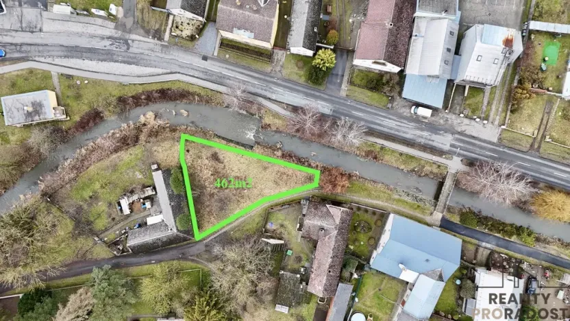 Prodej pozemku pro bydlení, Újezd, 462 m2