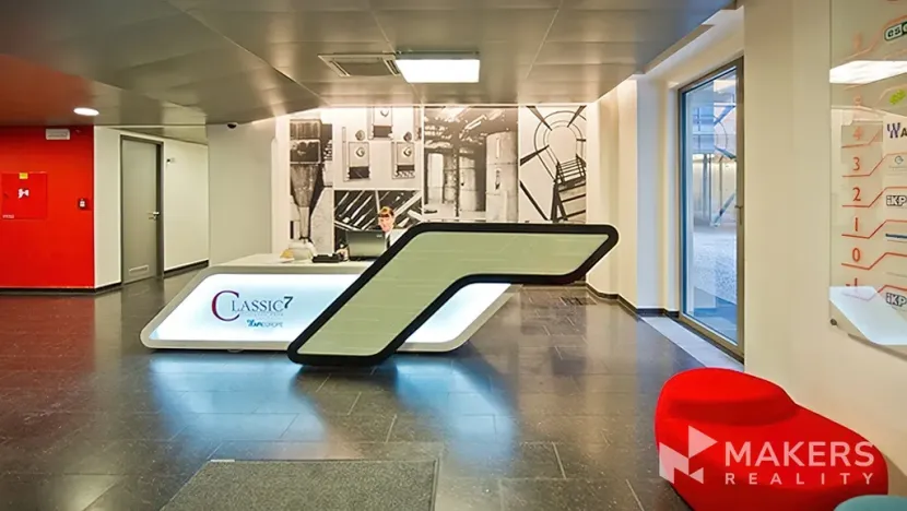 Pronájem kanceláře, Praha - Holešovice, Jankovcova, 226 m2