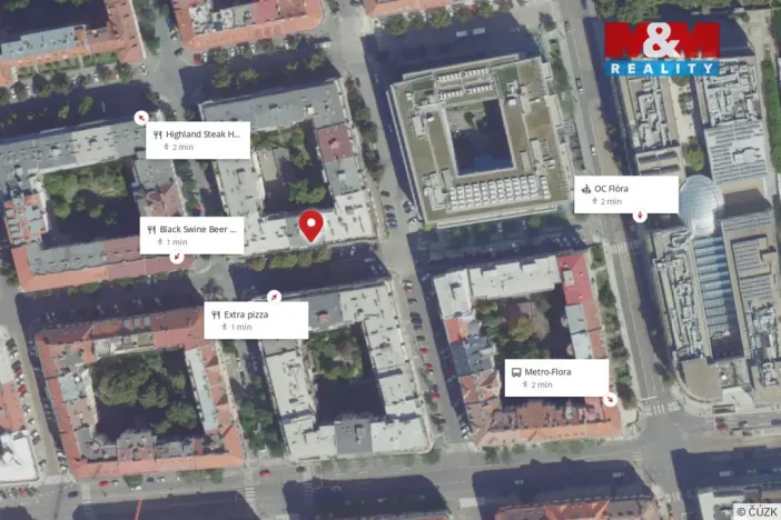 Prodej kanceláře, Praha - Žižkov, Přemyslovská, 38 m2