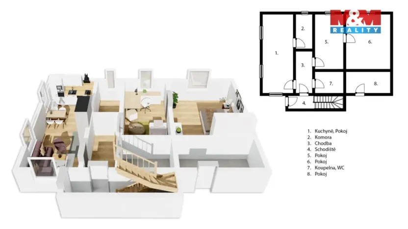Prodej rodinného domu, Ostřetín, 160 m2