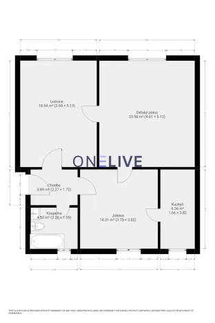 Prodej bytu 3+1, Nýřany, Horova, 71 m2