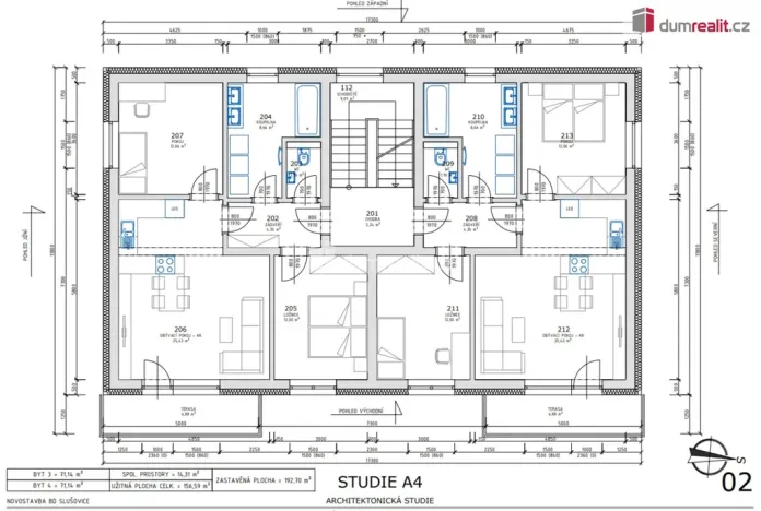 Prodej bytu 3+kk, Slušovice, Vítězství, 71 m2