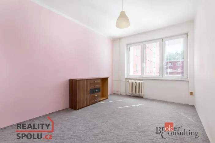 Pronájem bytu 2+kk, Ostrava - Poruba, Slavíkova, 51 m2