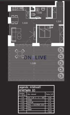 Prodej bytu 2+kk, Železná Ruda, Na Svahu, 78 m2