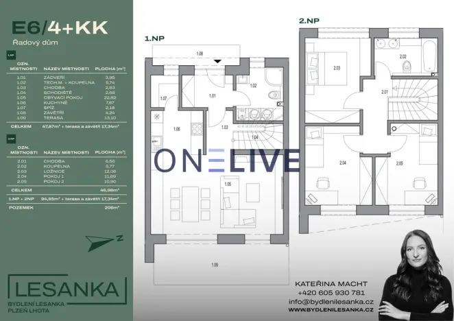 Prodej rodinného domu, Plzeň, 94 m2