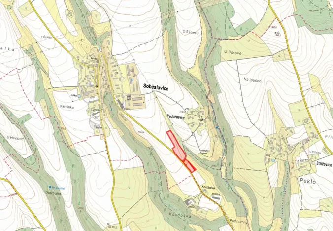 Prodej pole, Soběslavice, 16084 m2