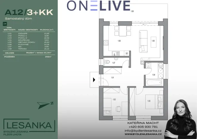 Prodej rodinného domu, Plzeň, 65 m2