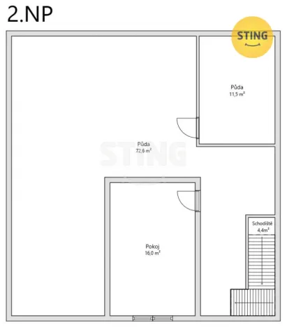 Prodej rodinného domu, Hořice, Palackého náměstí, 207 m2