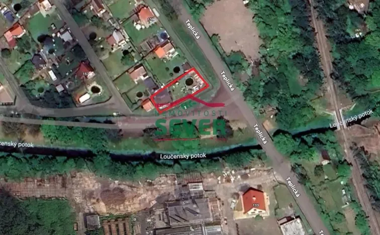 Prodej zahrady, Duchcov, 300 m2