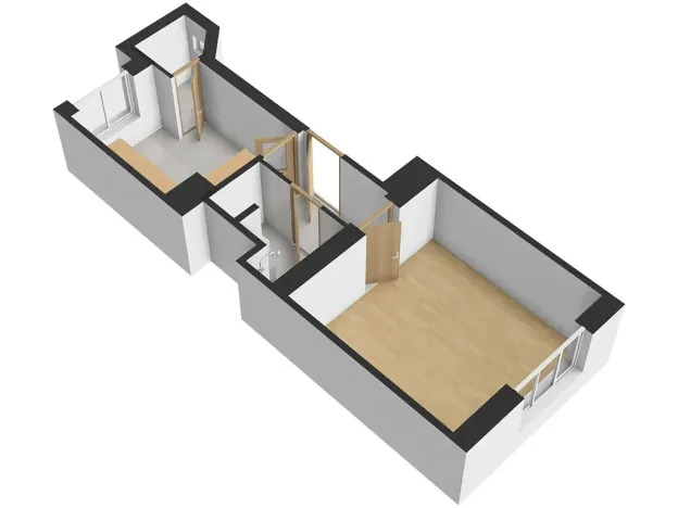 Pronájem bytu 1+1, Olomouc, Na Bystřičce, 41 m2