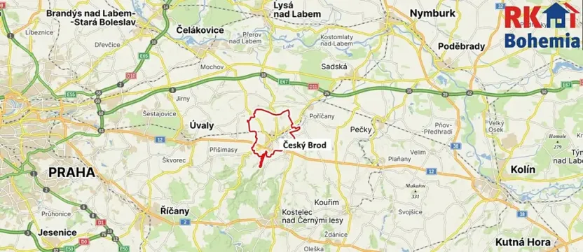 Prodej bytu 3+1, Český Brod, Rokycanova, 68 m2