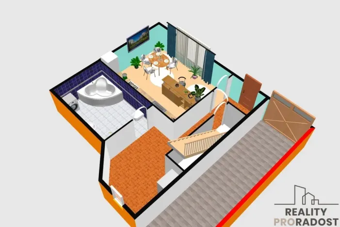 Pronájem bytu 3+kk, Rájec-Jestřebí, Šafranice, 232 m2