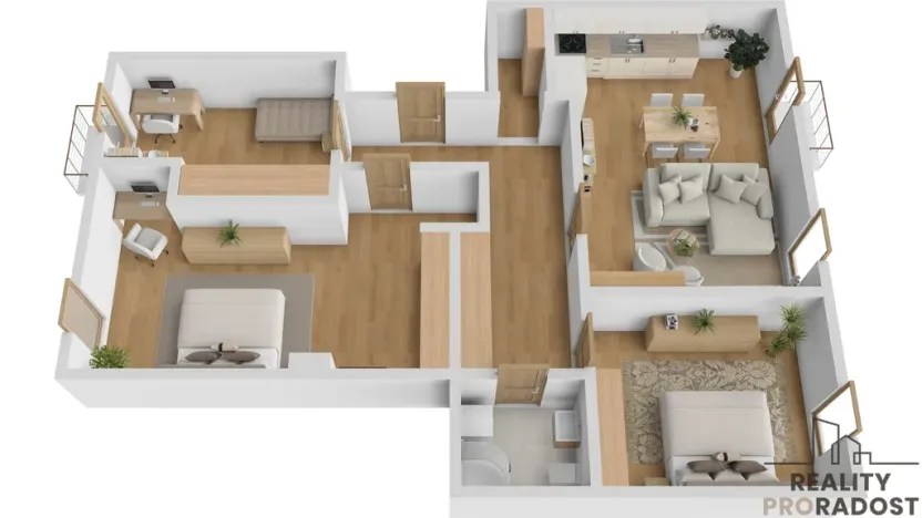 Prodej bytu 4+kk, Ostrava - Poruba, 17. listopadu, 90 m2