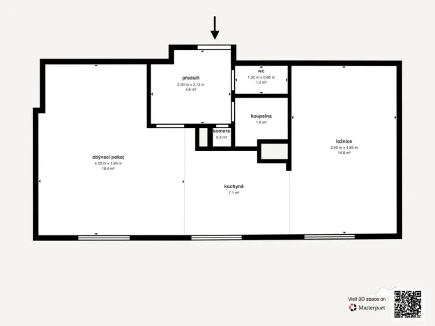 Prodej bytu 2+1, Plzeň - Východní Předměstí, Strnadova, 54 m2