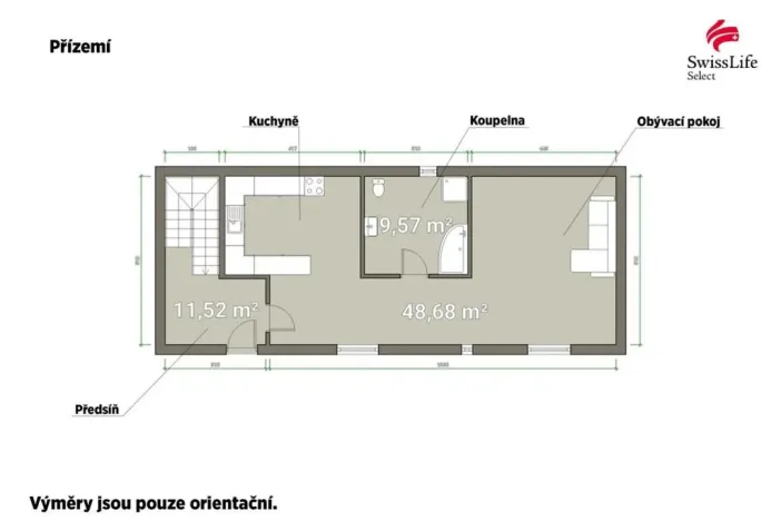 Prodej rodinného domu, Hromnice, 160 m2