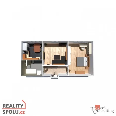 Prodej bytu 2+1, Opava - Předměstí, Vyhlídalova, 64 m2