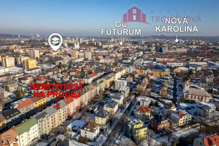 Prodej bytu 1+1, Ostrava, 28. října, 48 m2