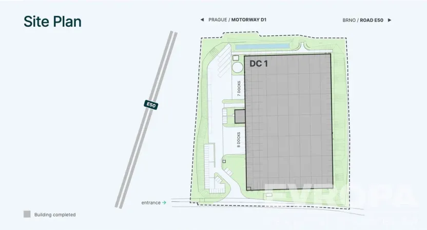 Pronájem skladu, Dobřejovice, 14466 m2