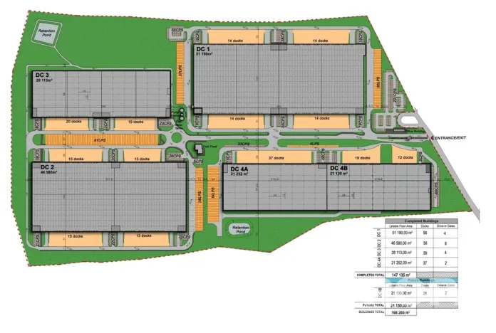 Pronájem skladu, Úžice, 14707 m2