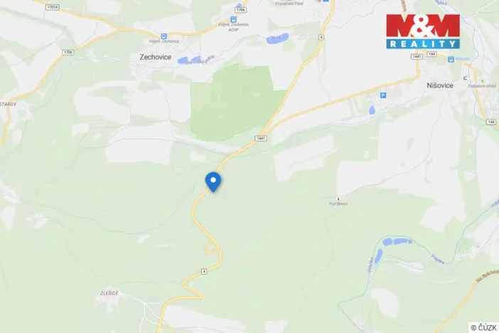 Prodej louky, Nišovice, 104784 m2