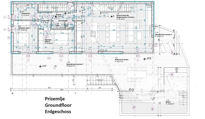 Prodej vily, Tisno, Chorvatsko, 250 m2