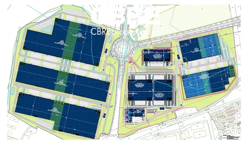 Pronájem skladu, Boršov nad Vltavou, 1000 m2