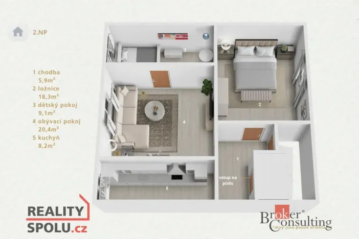 Prodej rodinného domu, Chodová Planá, Pohraniční stráže, 130 m2