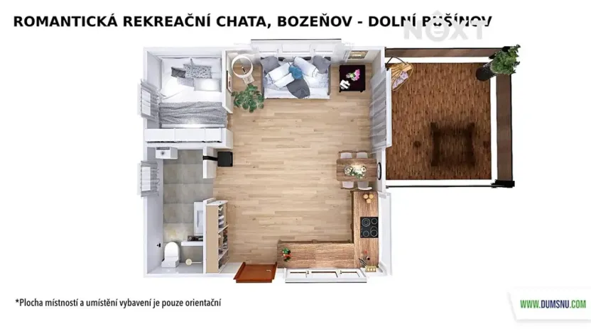 Prodej chaty, Zábřeh, 37 m2