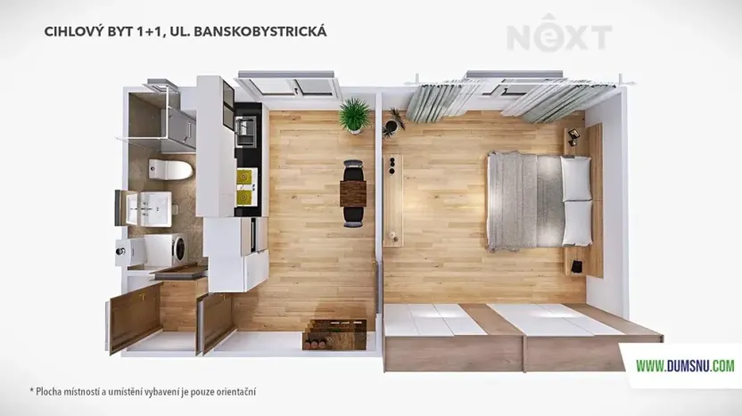 Prodej bytu 1+1, Šumperk, Banskobystrická, 38 m2