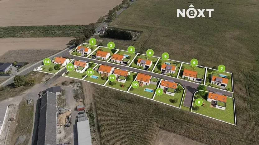 Prodej pozemku pro bydlení, Stavenice, 740 m2