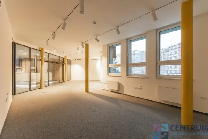 Pronájem obchodního prostoru, Praha - Holešovice, U Pergamenky, 66 m2