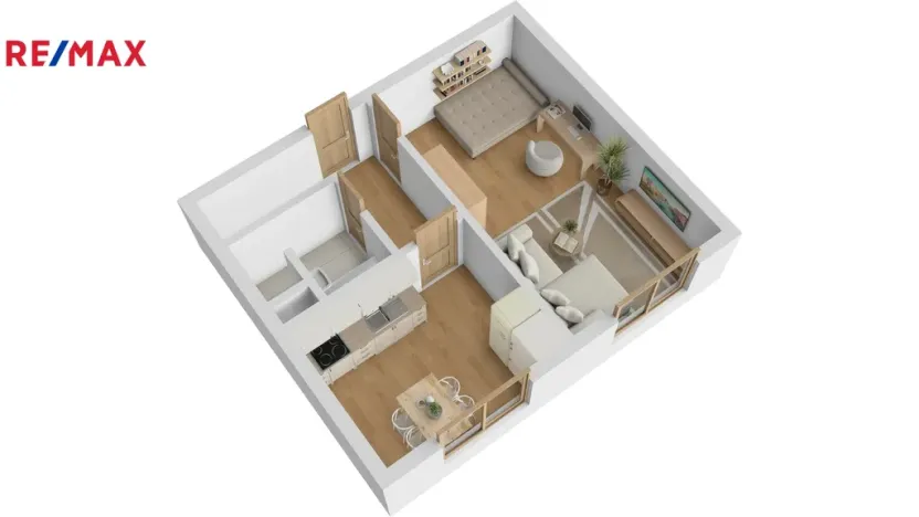 Prodej bytu 1+1, Hradec Králové - Nový Hradec Králové, třída Edvarda Beneše, 40 m2