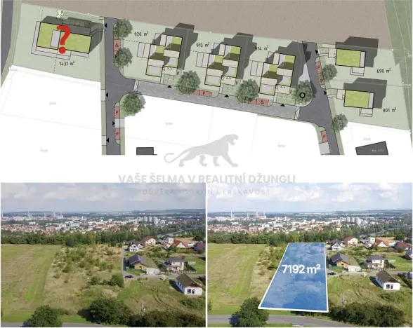 Prodej pozemku pro bydlení, Kralupy nad Vltavou, Na Skalách, 7192 m2