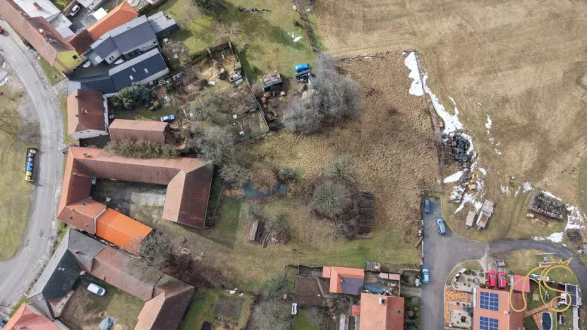 Prodej zahrady, Budišov, 3412 m2