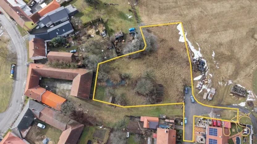 Prodej zahrady, Budišov, 3412 m2