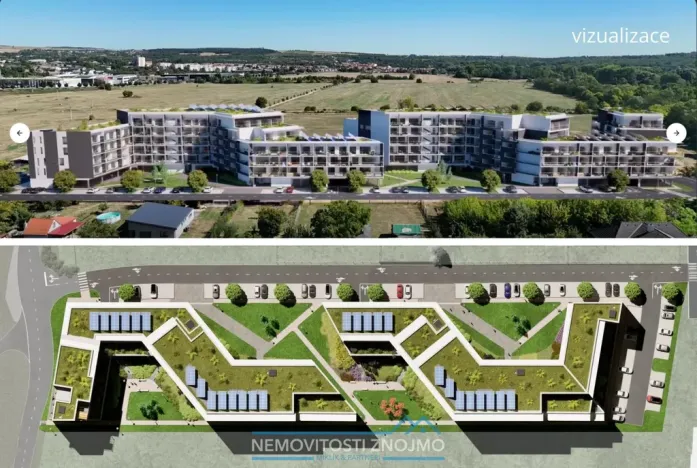 Prodej bytu 2+kk, Znojmo, Holandská, 47 m2
