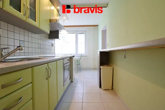 Pronájem bytu 2+kk, Brno - Bystrc, Laštůvkova, 58 m2