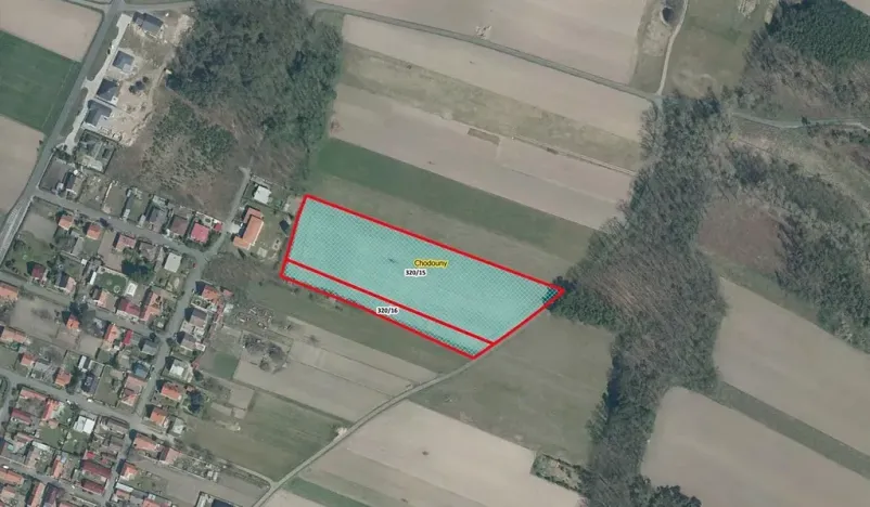 Prodej zahrady, Chodouny, 3005 m2