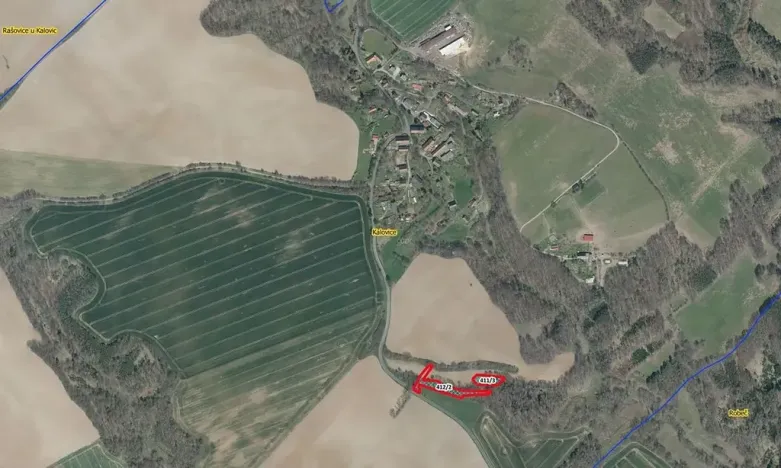 Prodej lesa, Úštěk, 1455 m2