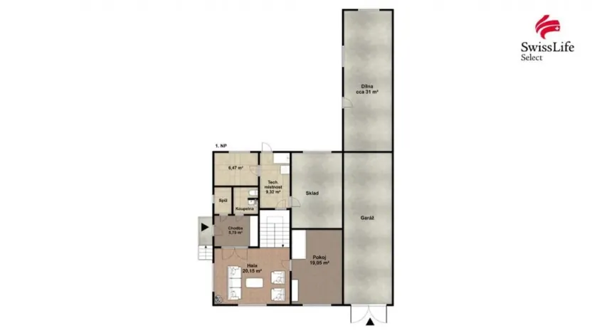 Prodej rodinného domu, Plzeň, Sporná, 260 m2