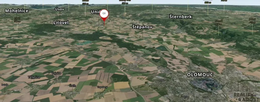 Prodej pozemku pro bydlení, Uničov, 3952 m2