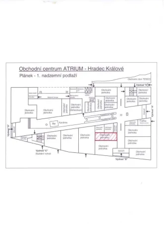 Pronájem obchodního prostoru, Hradec Králové - Pražské Předměstí, Dukelská třída, 87 m2