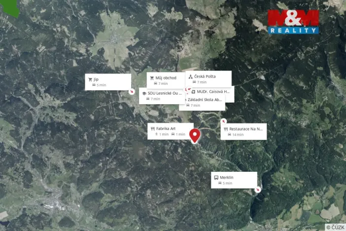 Prodej bytu 3+kk, Merklín - Pstruží, 62 m2